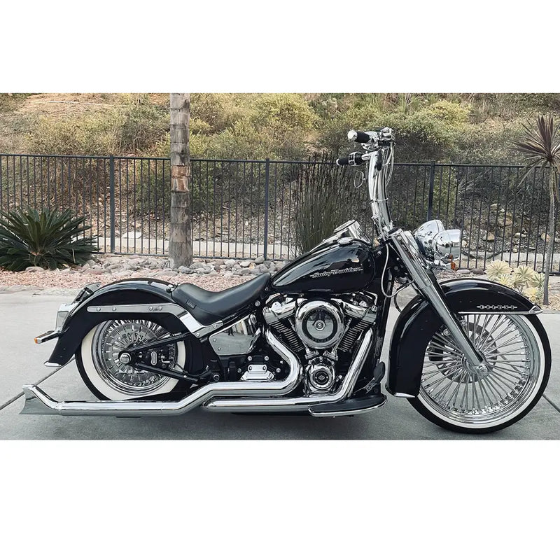 Freedom Performance Echappement Sharktail True Duals pour Harley