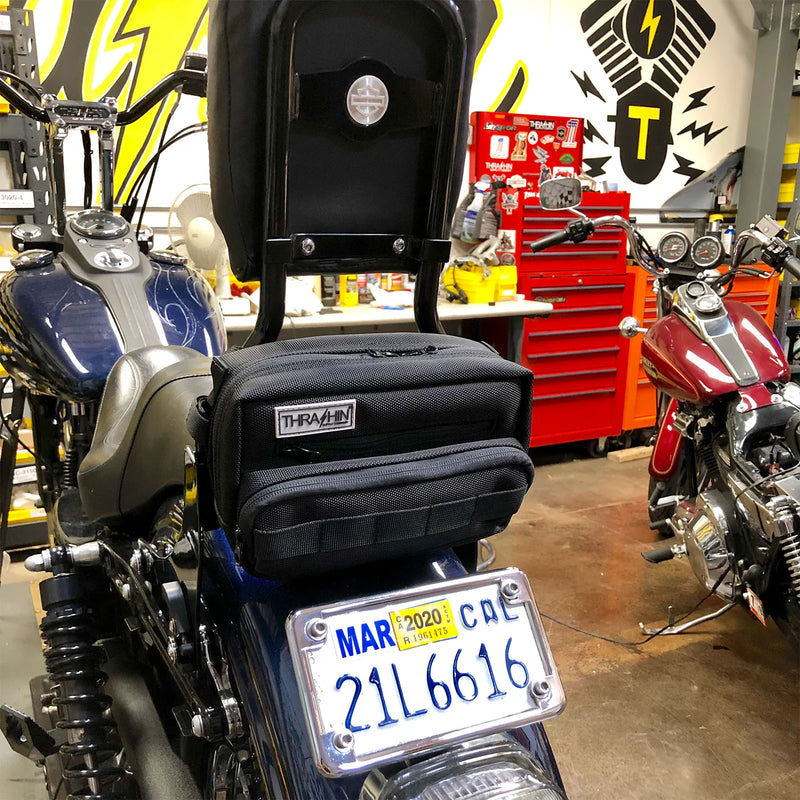 Sacoche de guidon pour moto Thrashin Supply Plus