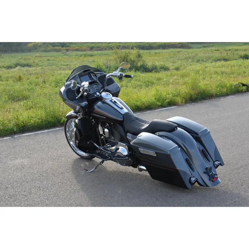 Tommy & Sons 4" Stretched Saddlebag Bodies for Harley