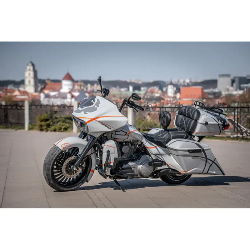 Tommy & Sons Magnus 7" Stretched Saddlebag Bodies for Harley