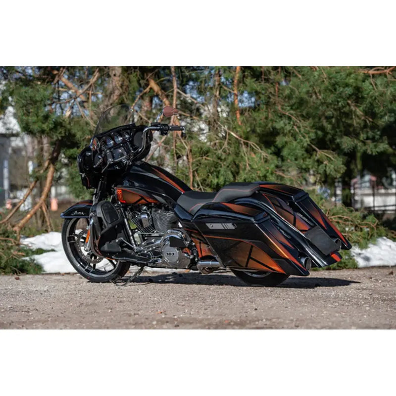 Tommy & Sons Magnus 7" Stretched Saddlebag Bodies for Harley