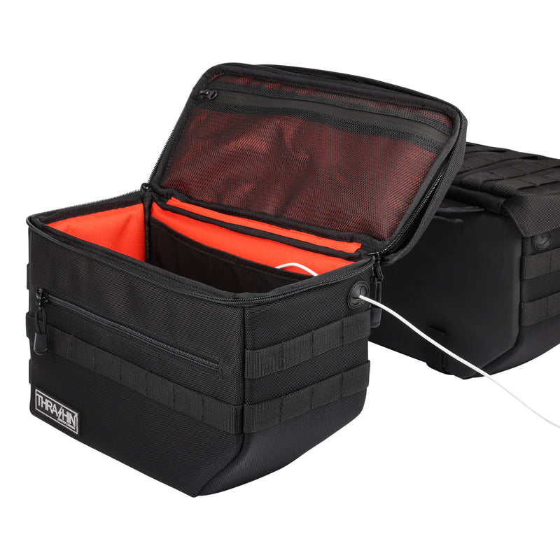 Ensemble de sacoches de moto Thrash Supply Escape 18 L à enfiler