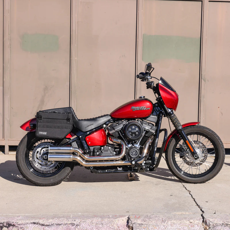 Ensemble de sacoches de moto Thrash Supply Expedition 21L à enfiler