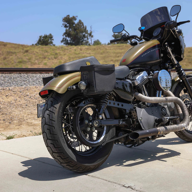 Ensemble de sacoches de moto Thrash Supply Mini Essential 8 L à enfiler