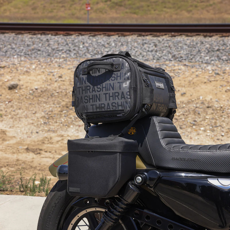 Ensemble de sacoches de moto Thrash Supply Mini Essential 8 L à enfiler