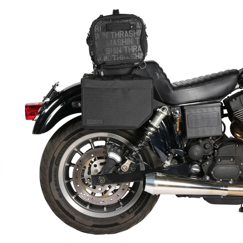 Ensemble de sacoches de moto Thrash Supply Escape Base 18L à enfiler