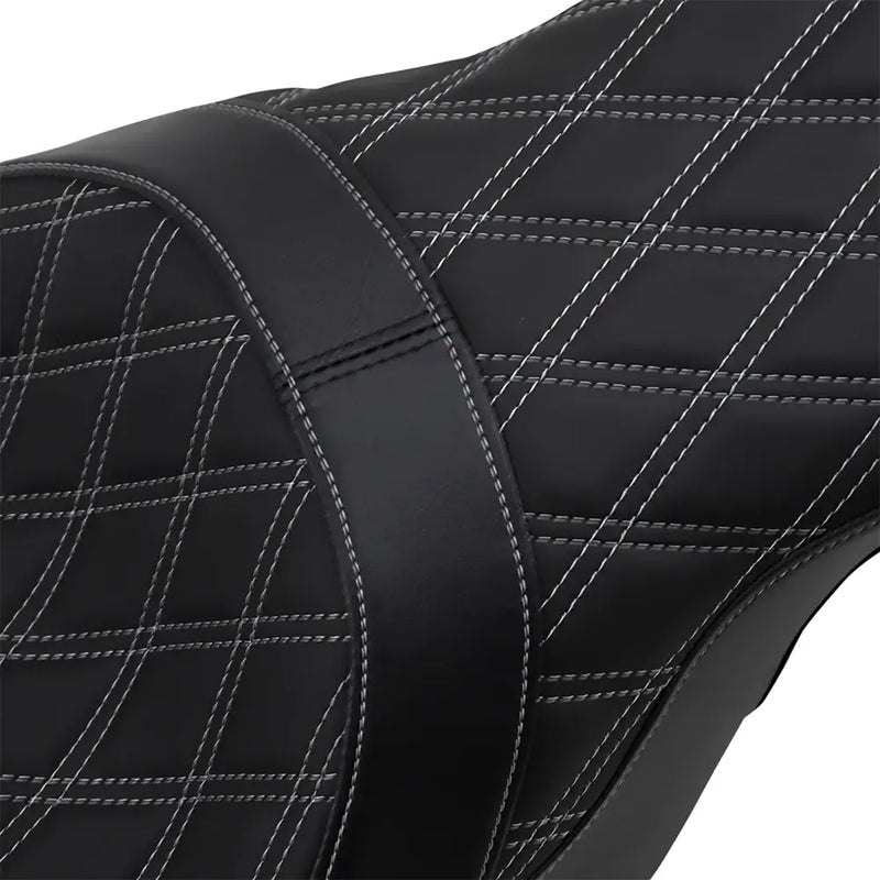 Drag Specialties Selle avant Predator 2-Up pour Harley 