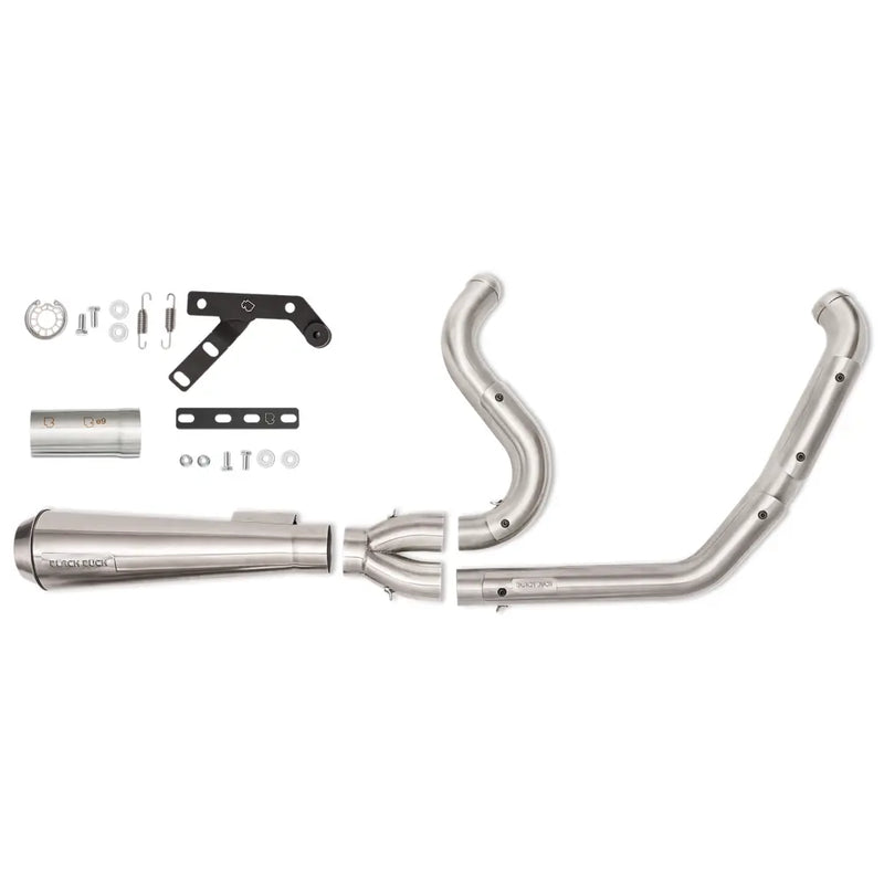Echappement 2 en 1 Black Duck Fighter EC Euro Approved pour Harley