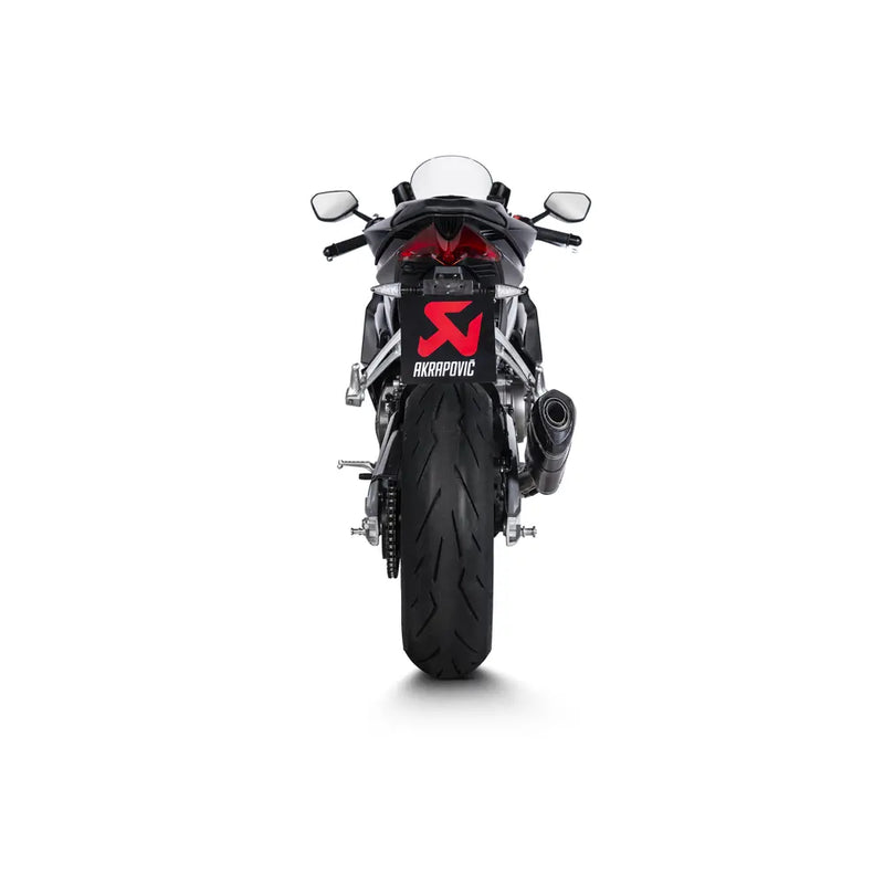 Système d'échappement Akrapovic Racing Line pour Aprilia