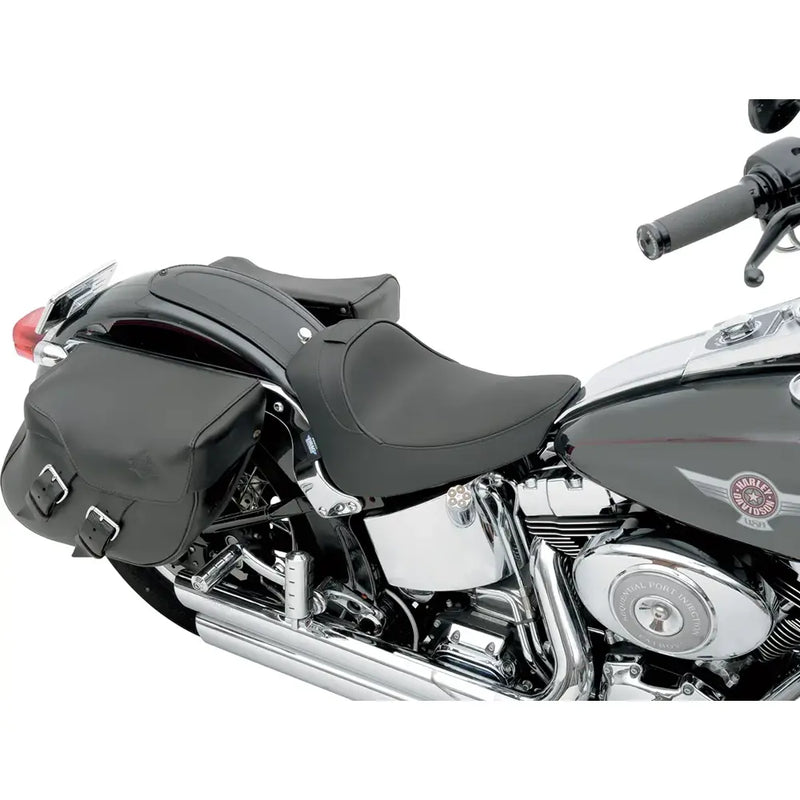 Drag Specialties Siège solo avec dossier pour Harley