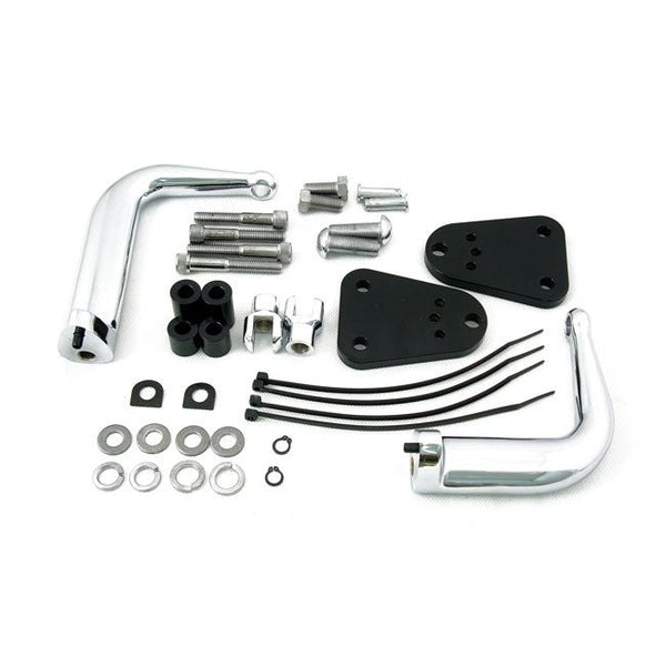 Adjustable Highway Bar Kit for Harley 04-21 XL with mid controls