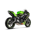Akrapovic Racing Line Exhaust System for Kawasaki 23-25 Ninja 650 with double lambda sensors (2-into-1 header with full titanium muffler) (Race only) (S-K6R13-AFCRT/1)  - Customhoj