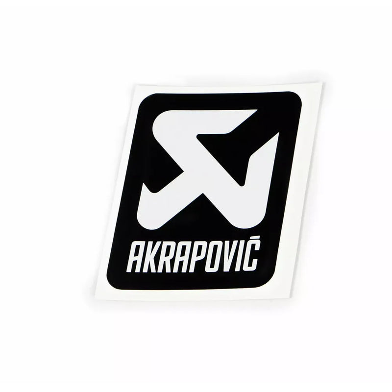 Akrapovic Replacement Muffler / Exhaust Sticker P-VST17AL (70x75mm)