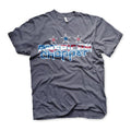 American Chopper Flag Logo T-Shirt Navy Heather / S