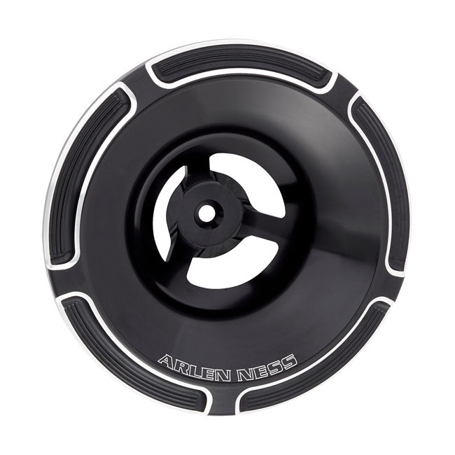 Arlen Ness Beveled Velocity 65°/90° Air Cleaner Cover Arlen Ness Velocity 65° or 90° air cleaners / Contrast Cut