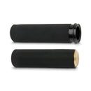 Arlen Ness Knurled Fusion Motorcycle Grips HD TBW Brass