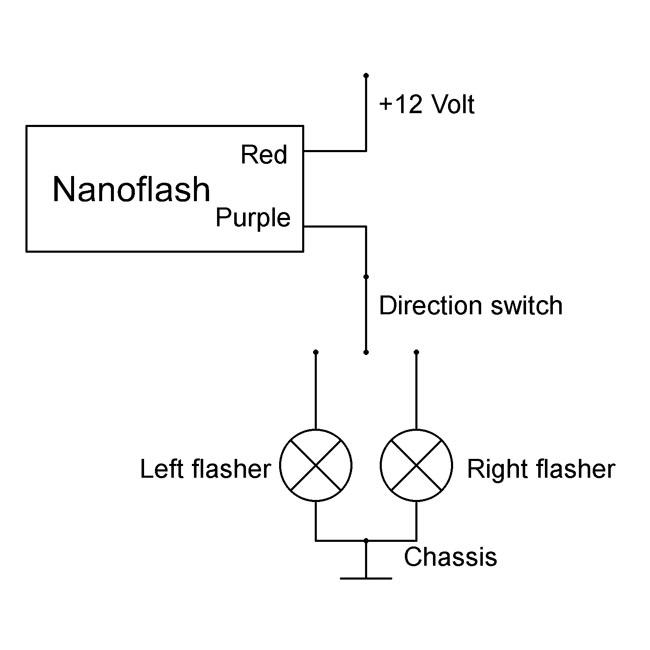 Axel Joost Elektronik Nanoflash Flasher Relay