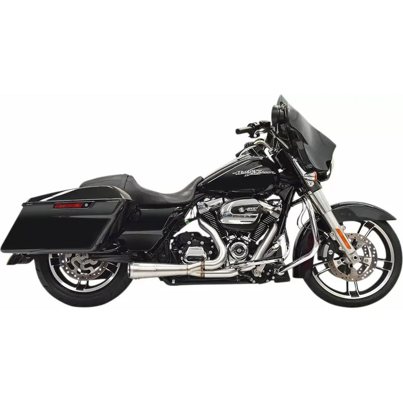 Bassani Road Rage Short 2-into-1 Exhaust System for Harley 17-24 Touring / Stainless  - Customhoj