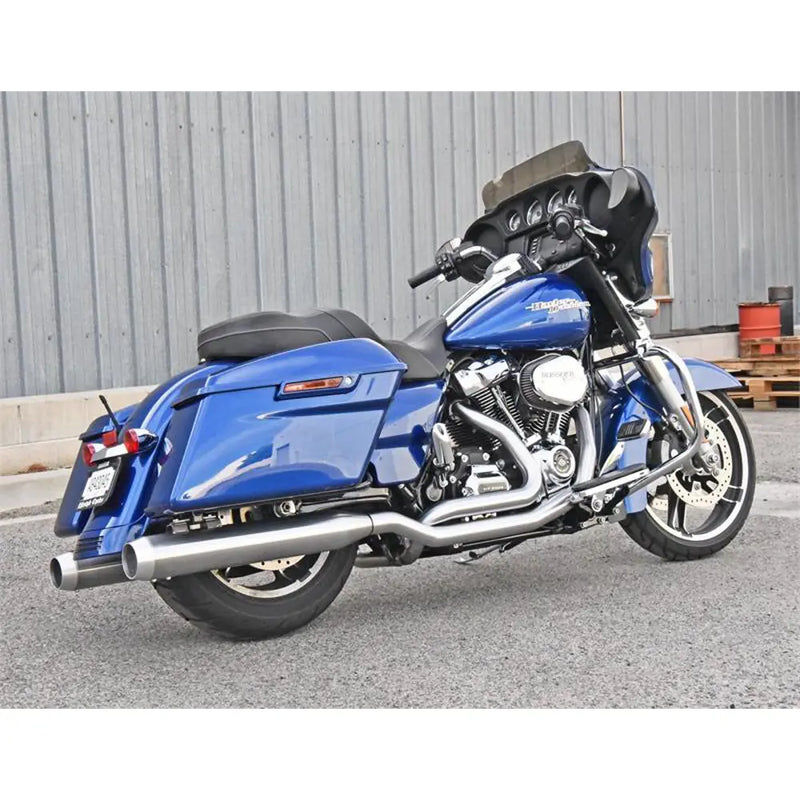 Bassani True Dual Stainless Steel Exhaust System for Harley 17-24 Touring  - Customhoj