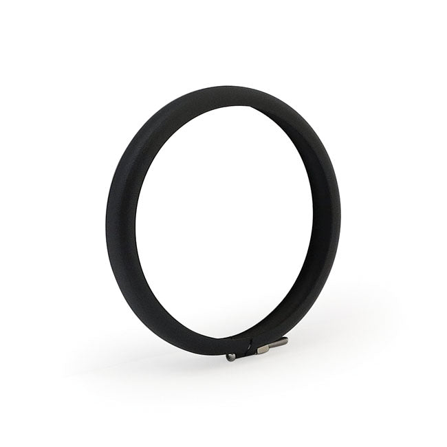 Bates Style 4-1/2" Trim Ring Wrinkle Black