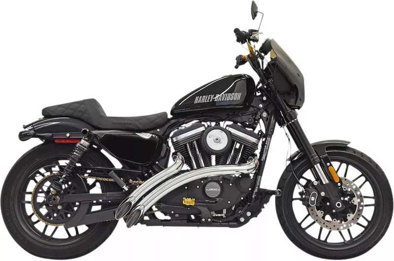 Système d'échappement radial Bassani Sweeper pour Harley