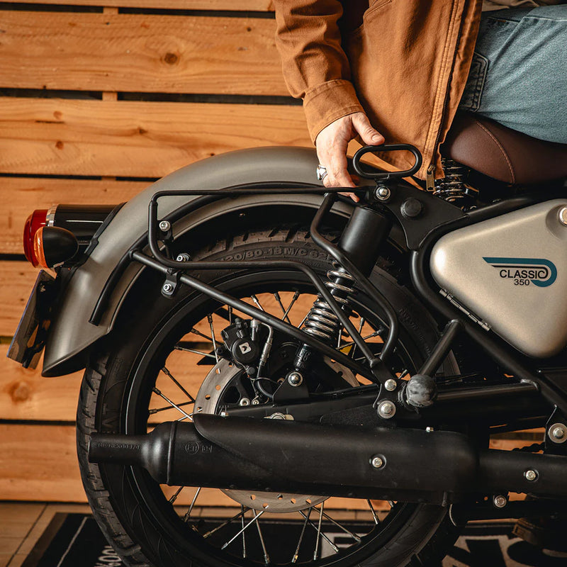 Longride Kit de support de sacoche à clipser pour Royal Enfield