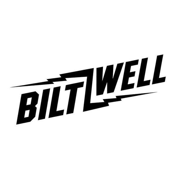 Biltwell Bolt Sticker Black 6" 6" / Black