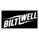 Biltwell Bolt Sticker Black 6" 6" / White