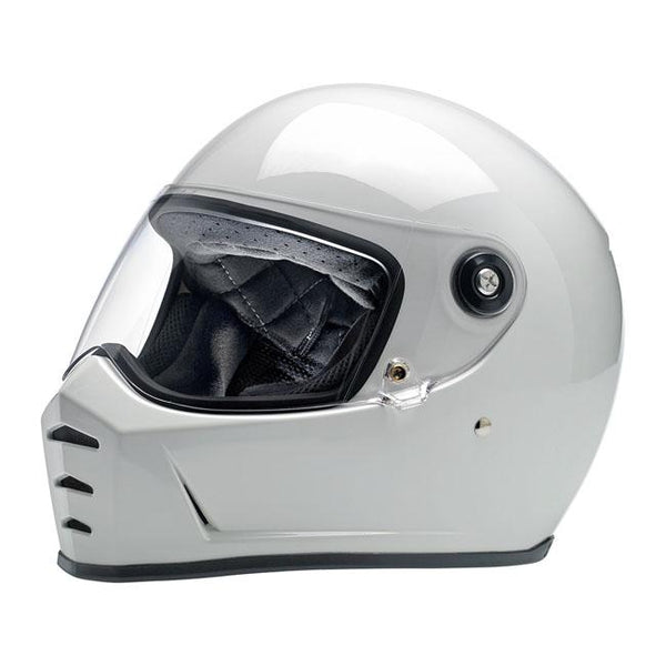 Biltwell Lane Splitter Integral Helmet White