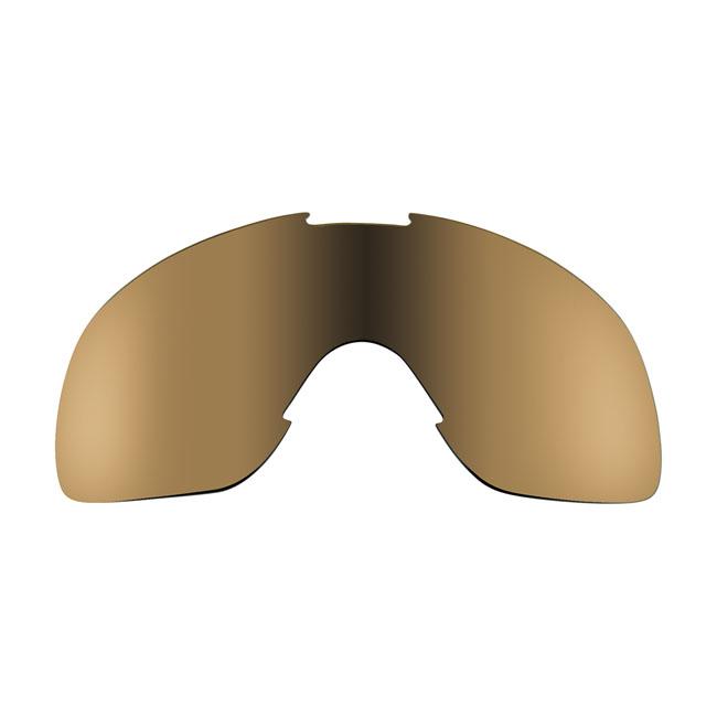 Biltwell Lens for Overland Goggles Gold Mirror Brown