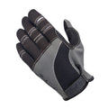 Biltwell Moto Motorcycle Gloves Grey/Black / XS