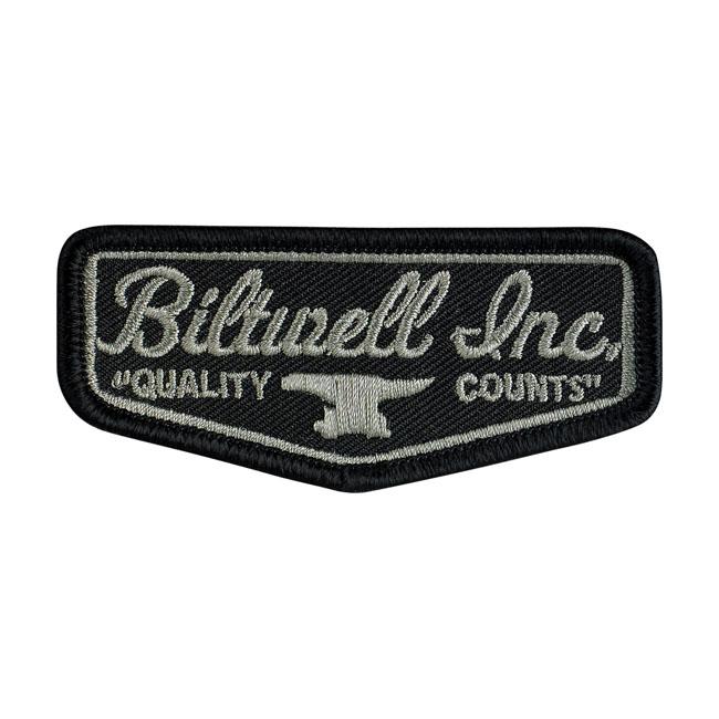 Biltwell Shield 3" Patch Black/Gray