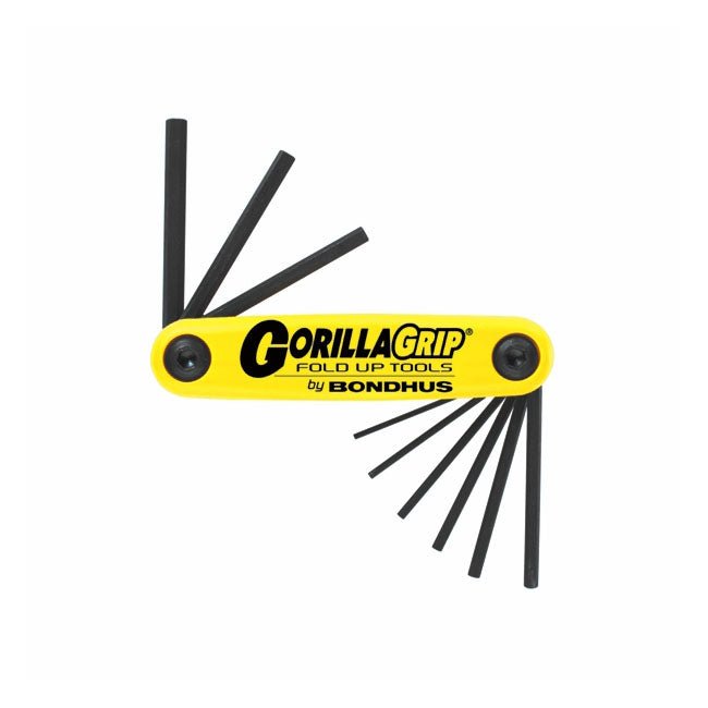 Bondhus Gorilla Grip Folding Allen/Hex Wrench US Sizes