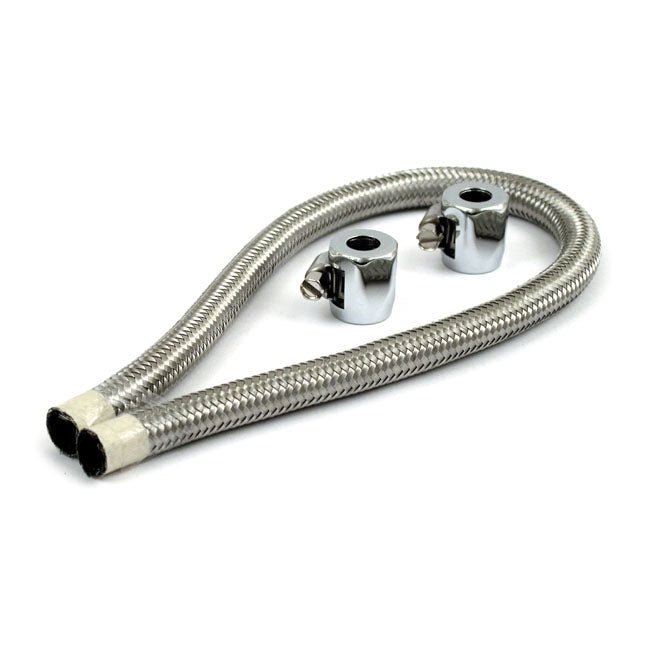 Braided Fuel Line Kit 6mm (1/4")