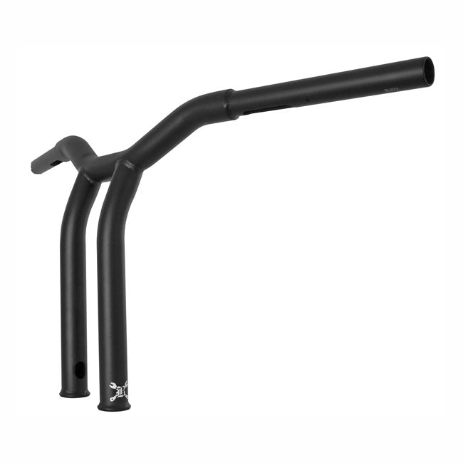 Burly Dominator Raked 1-1/4" T-Bar Handlebars 12” Rise