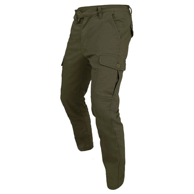 By City Army Motorcycle Pants Green / 30  - Customhoj