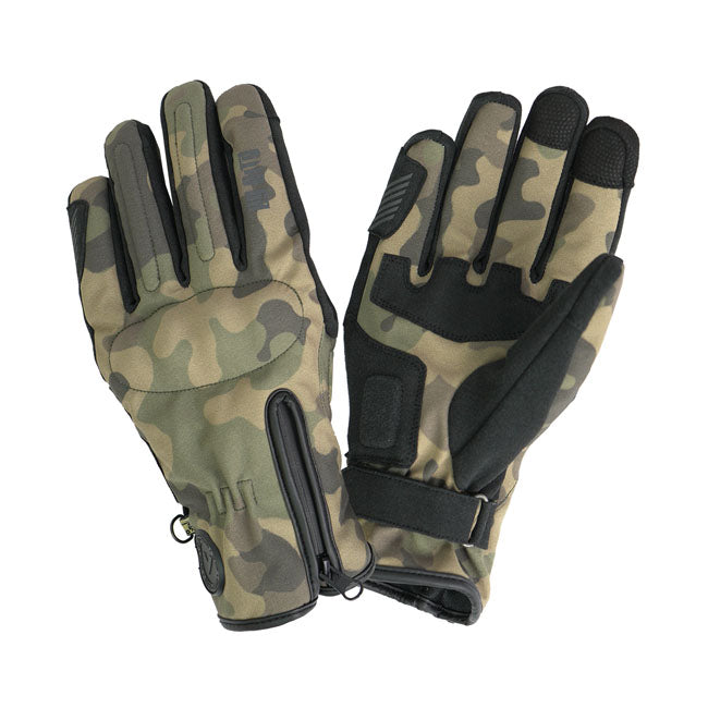 By City Iceland Motorcycle Gloves Camo / XS