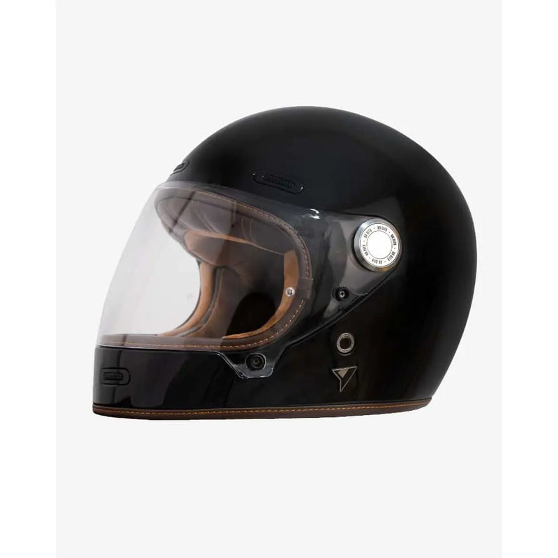 By City Roadster III Integral Motorcycle Helmet Gloss Black / XS (53-54cm)  - Customhoj