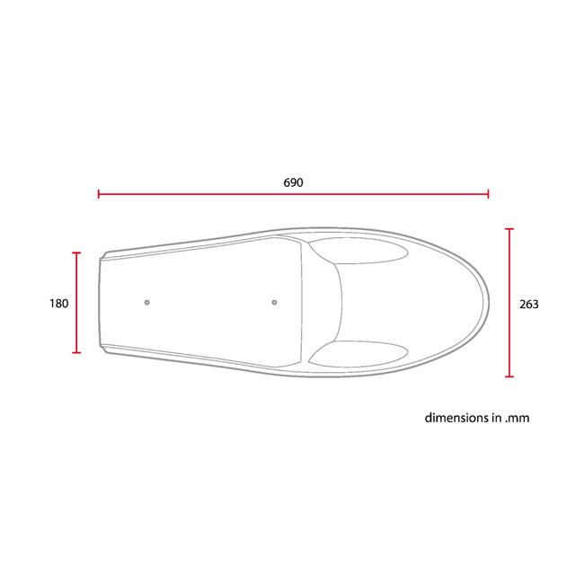 C-Racer Future Classic Cafe Racer Seat