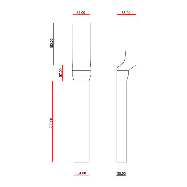 C-Racer Universal Fork Covers No2