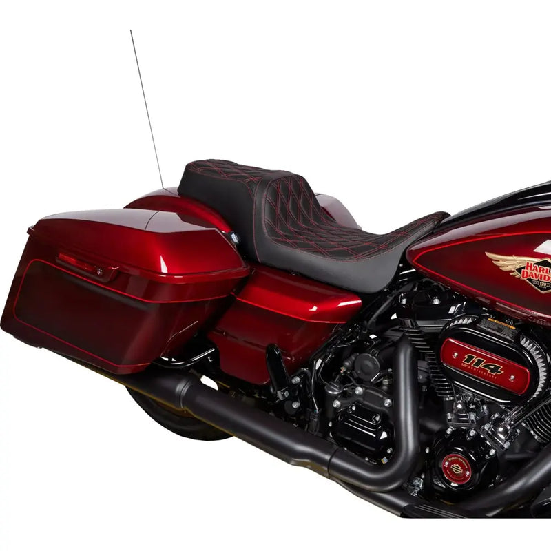 Drag Specialties Siège Performance Predator 1-Up pour Harley