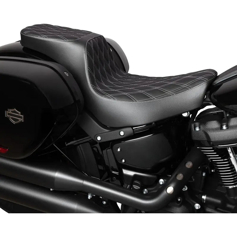 Drag Specialties Selle Performance Predator 2-Up pour Harley 
