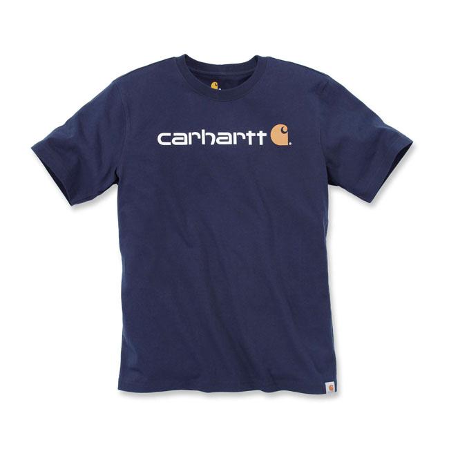 Carhartt Core Logo T-Shirt Navy / S