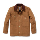 Carhartt Firm Duck Chore Coat Brown / S  - Customhoj