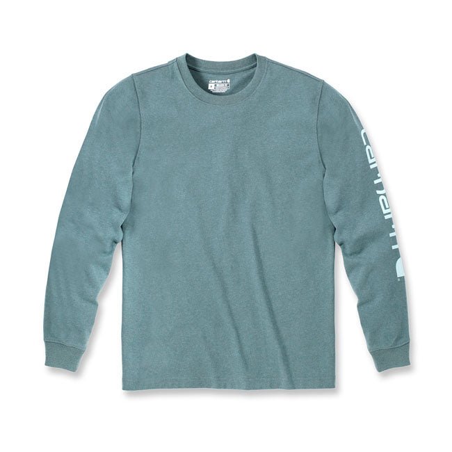 Carhartt Sleeve Logo Longsleeve Sea Pine Heather / S