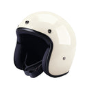 Cavalero Slimline II Low Profile Open Jet Helmet Vintage White1 / S (53-54cm)  - Customhoj