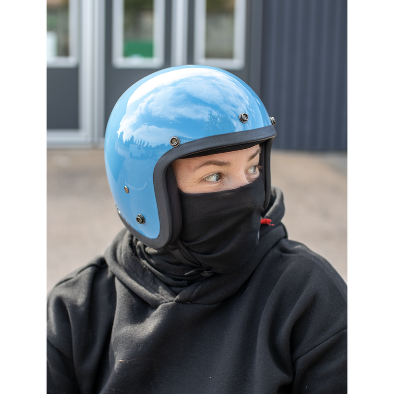 Cavalero Slimline Solid Low Profile Open Jet Helmet