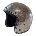 Cavalero Slimline Super Flake Low Profile Open Jet Helmet Silver / S (53-54cm)