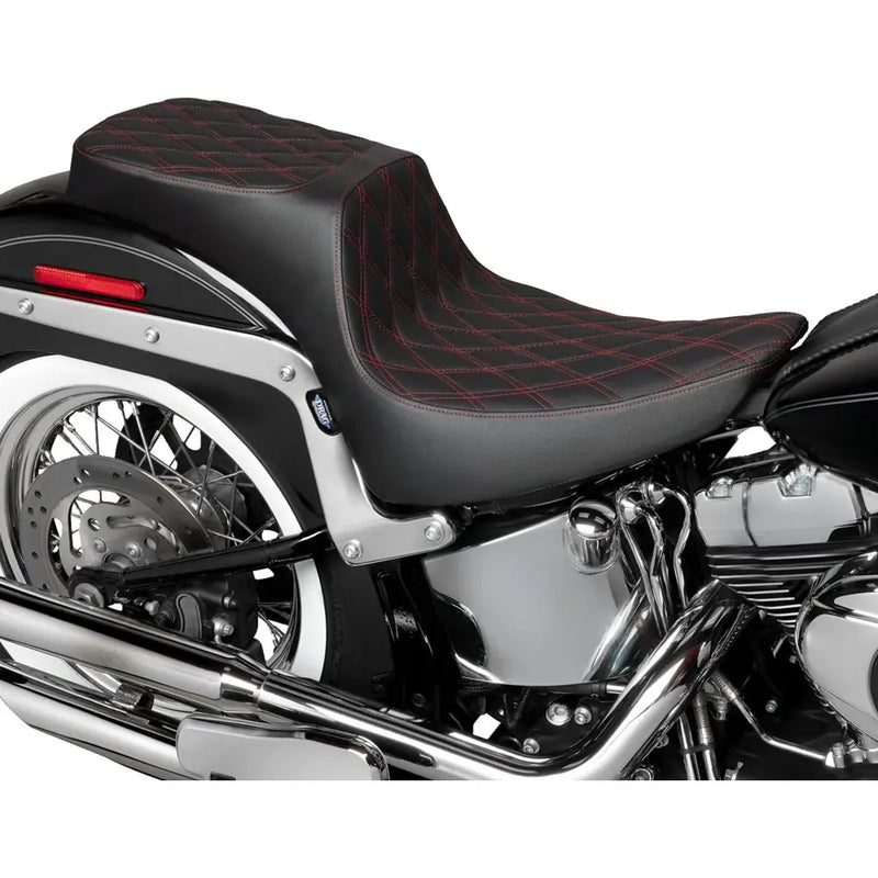 Drag Specialties Selle Performance Predator 2-Up pour Harley 