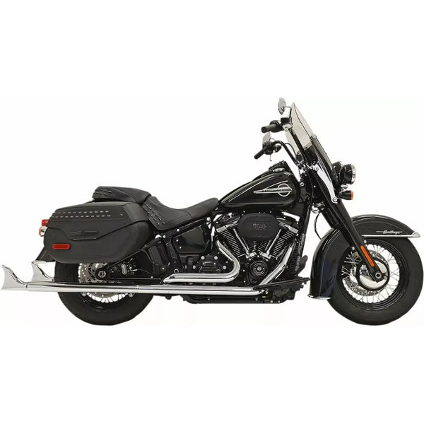 Bassani Fishtail True Dual Exhaust System pour Harley